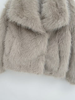 Faux-Fur Jacke