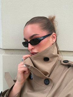 AZURA CROPPED TRENCH COAT