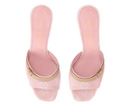 LOU PINK DEMIN HEELS