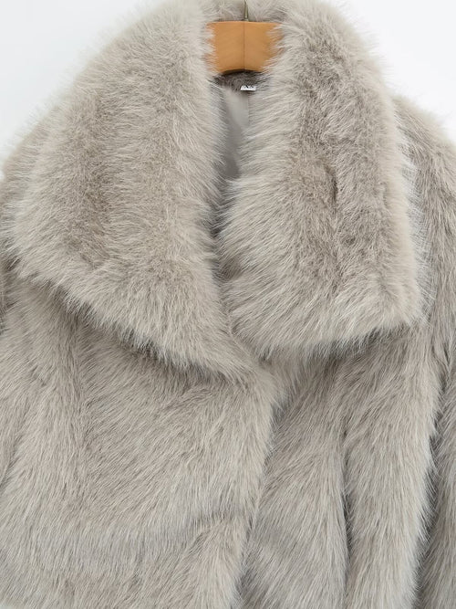 Faux-Fur Jacke