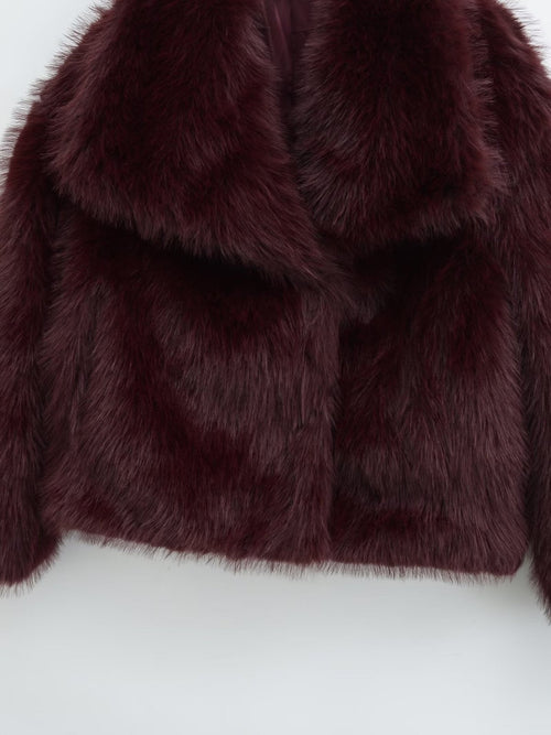 Faux-Fur Jacke