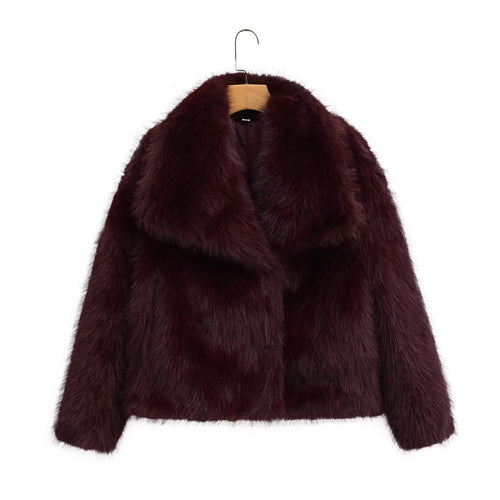 Faux-Fur Jacke