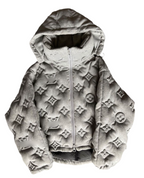 LOU PUFFER COAT GREY