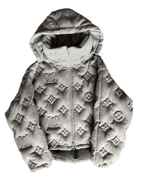 LOU PUFFER COAT GREY