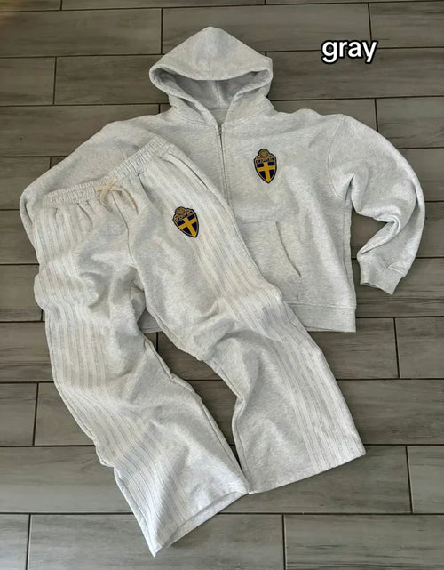 ,,KAPITAL“ SWEDEN GREY TRACKSUIT (UNISEX)